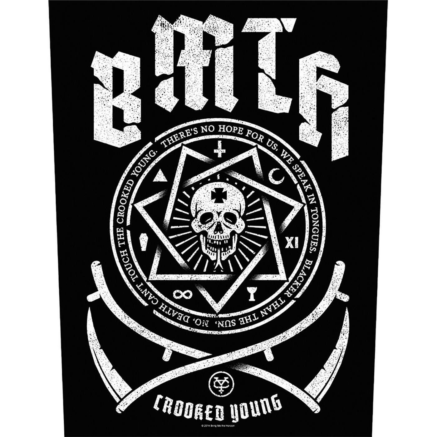 Bring Me The Horizon Back Patch - Crooked Young (Backpatch)
