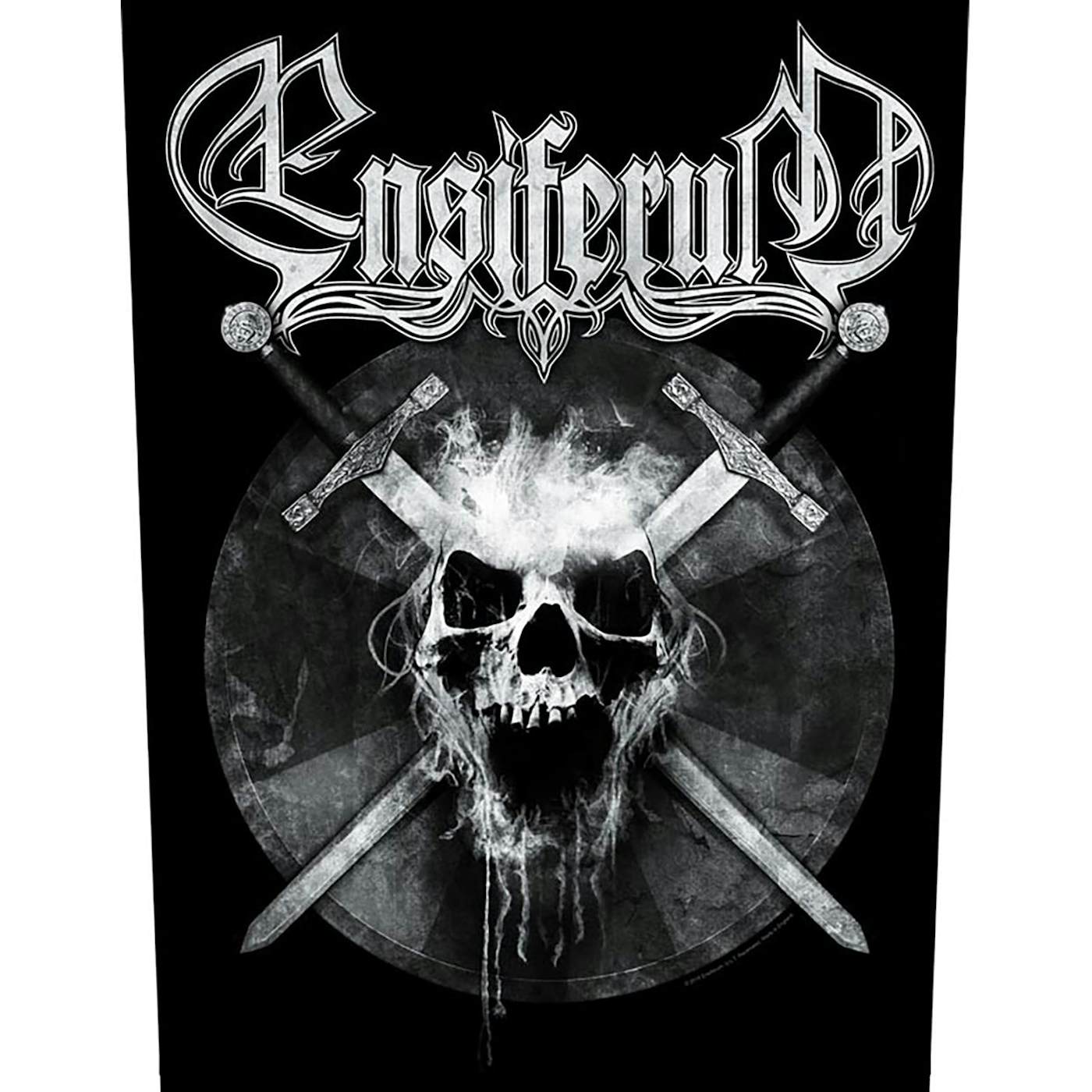 Ensiferum Back Patch - Skull (Backpatch)