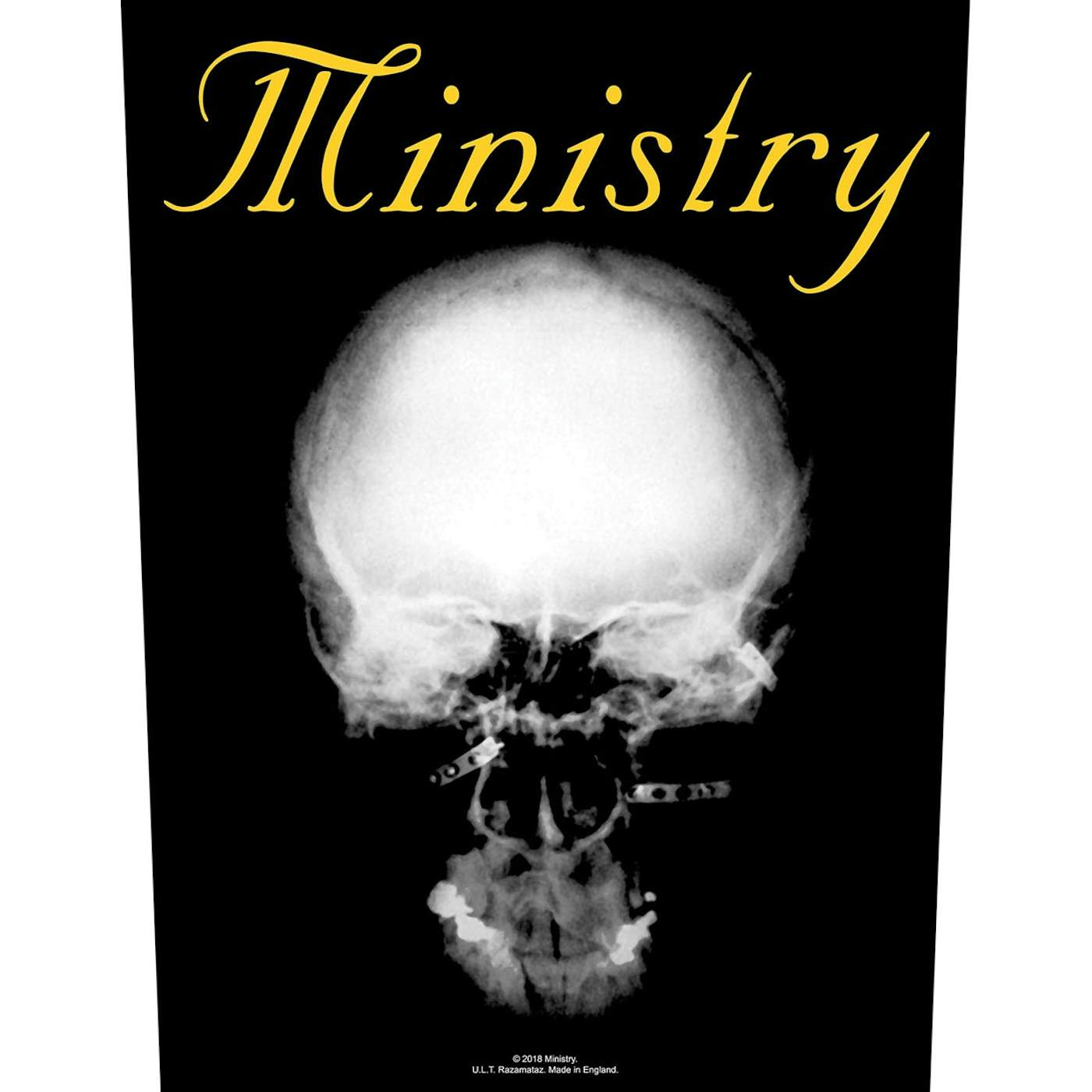 Ministry Back Patch - The Mind Is A Terrible Thing To Taste (Backpatch)