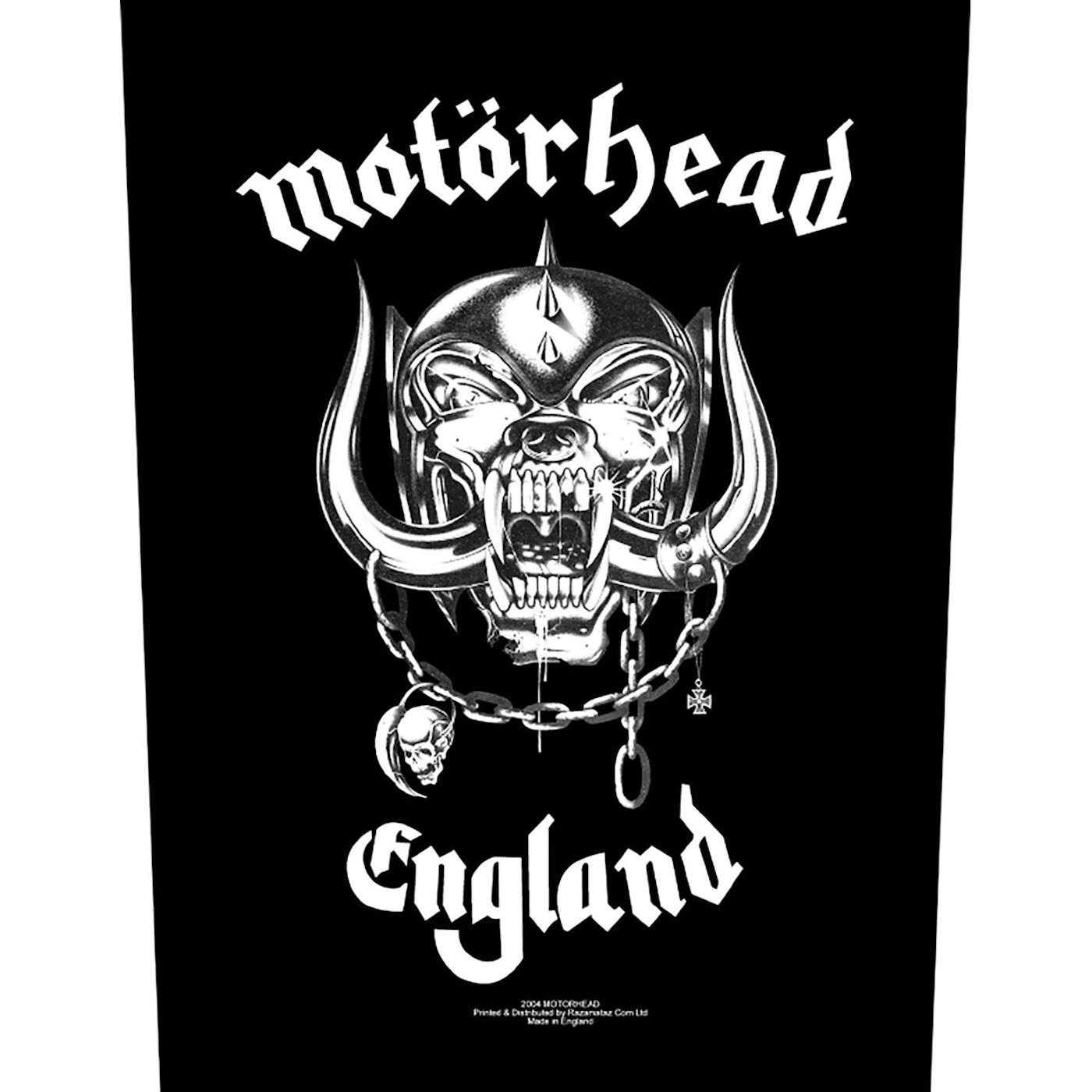 Motörhead Back Patch - England (Backpatch)
