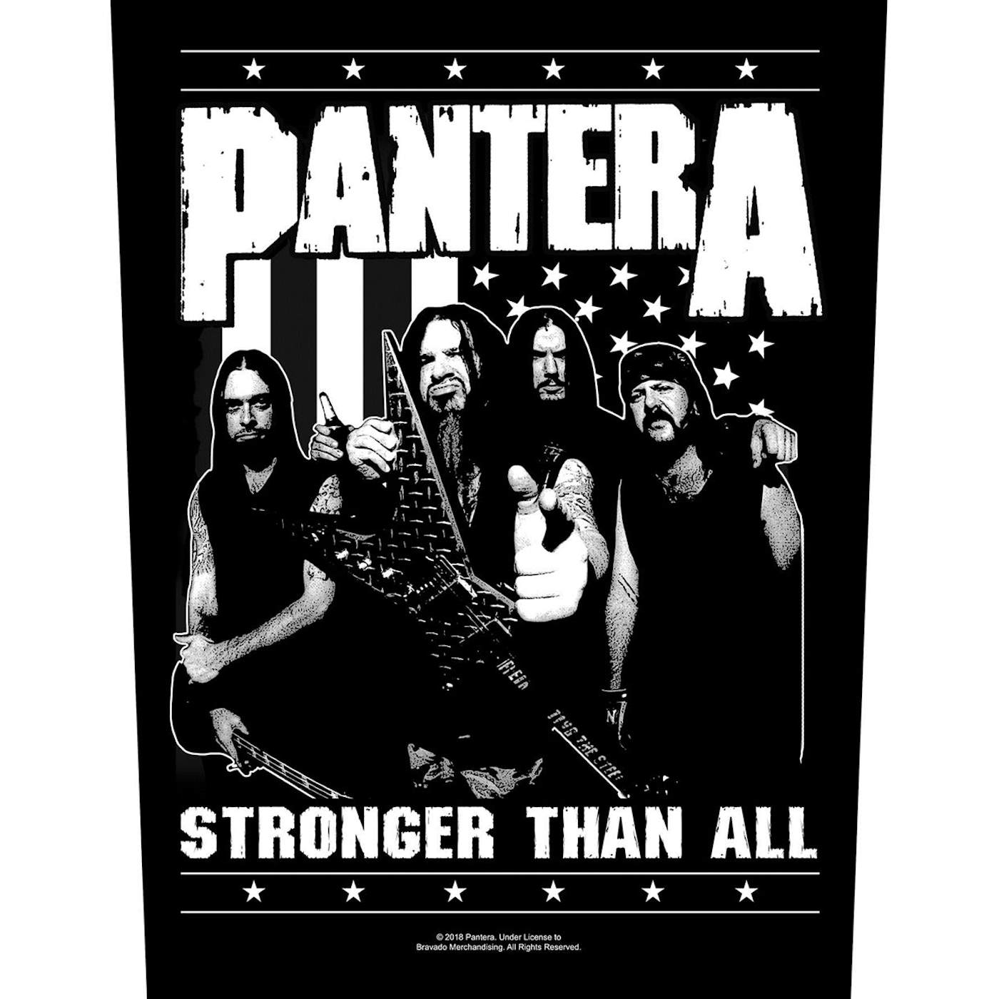 Pantera Back Patch - Stronger Than All (Backpatch)