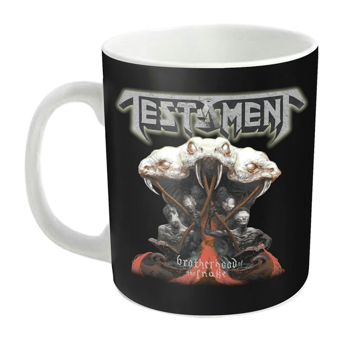 Testament Mug - Brotherhood Of The Snake