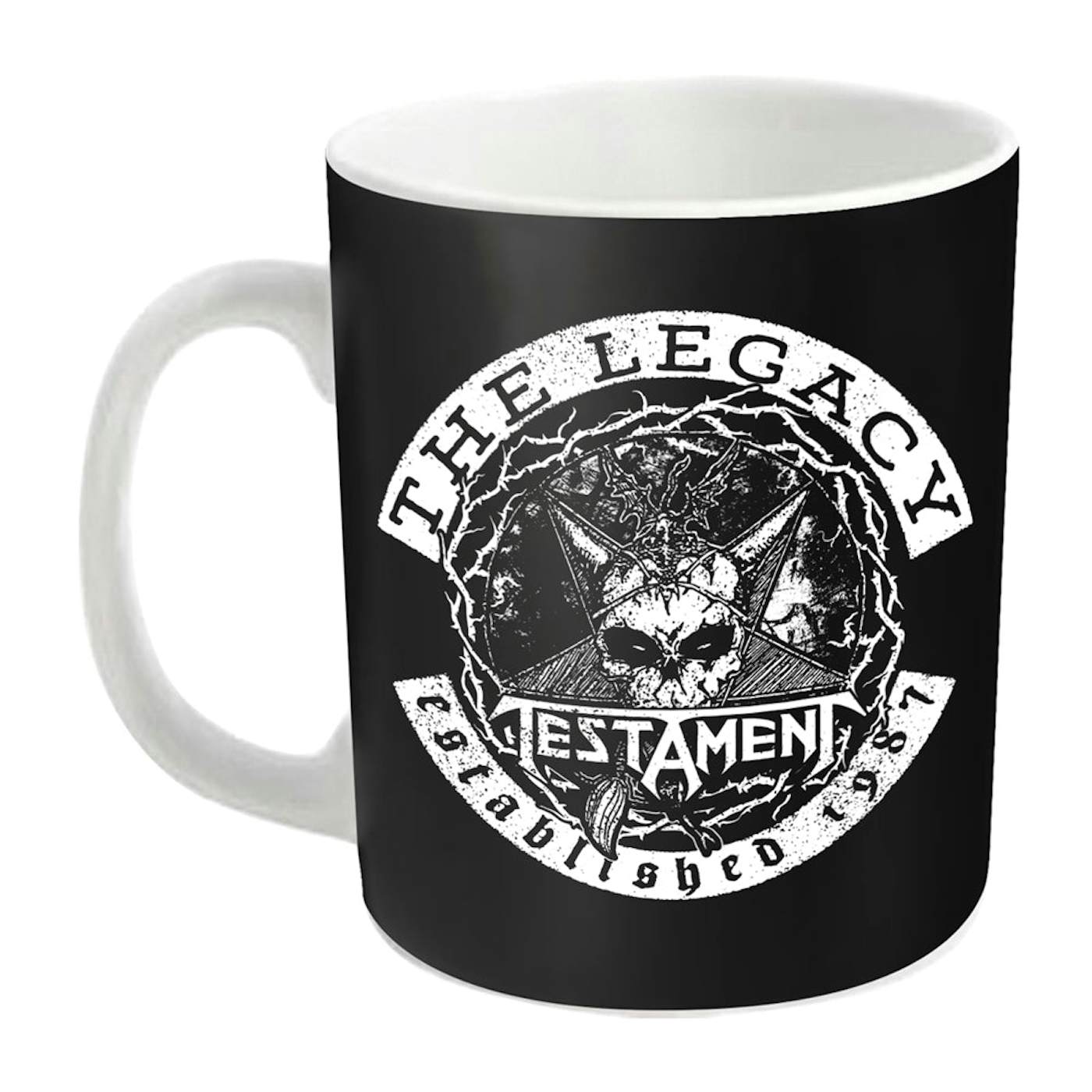 Testament Mug - The Legacy (Black)