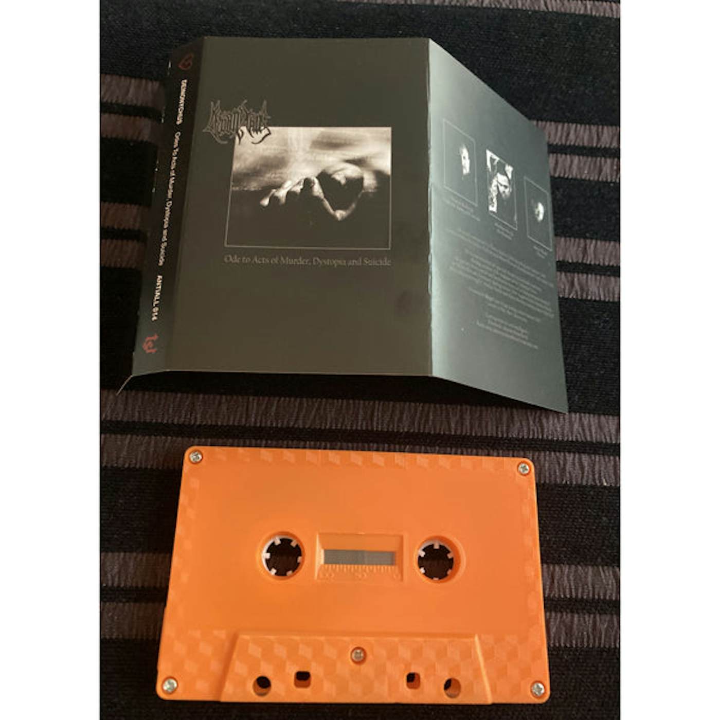 Deinonychus Music Cassette - Ode To Acts Of Murder, Dystopia And Suicide