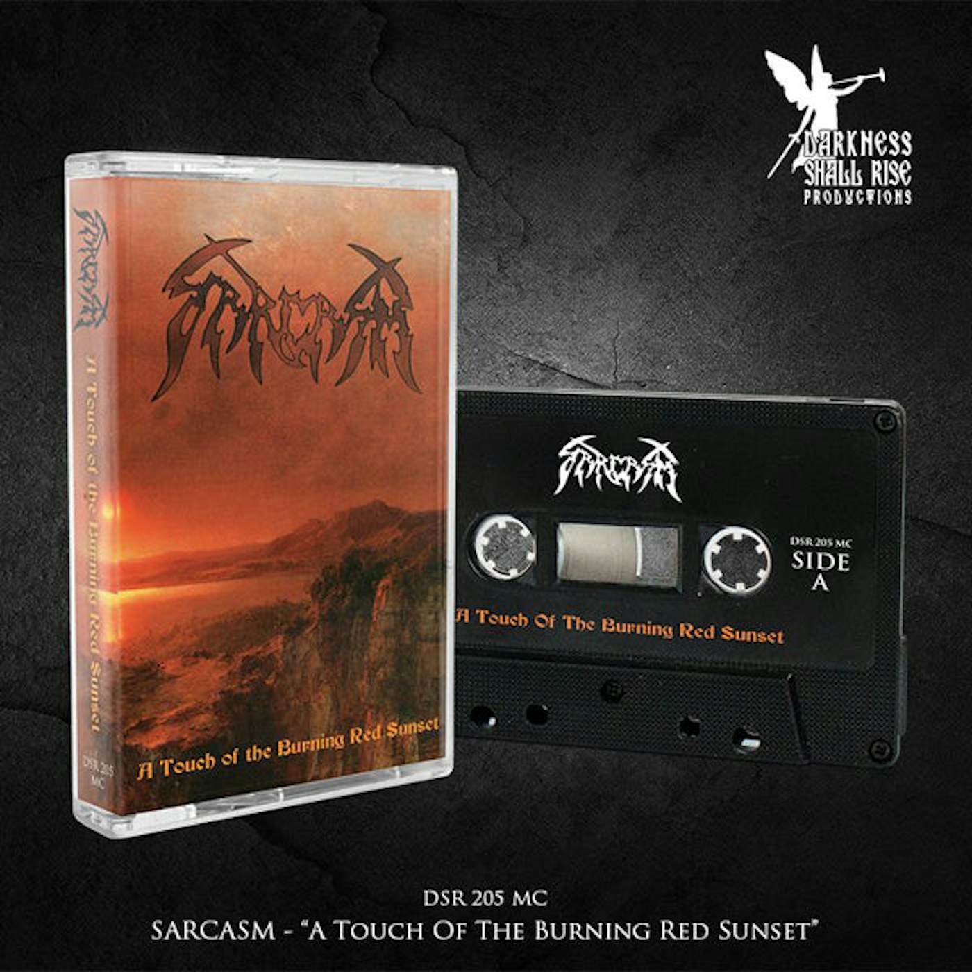 Sarcasm Music Cassette - A Touch Of The Burning Red Sunset
