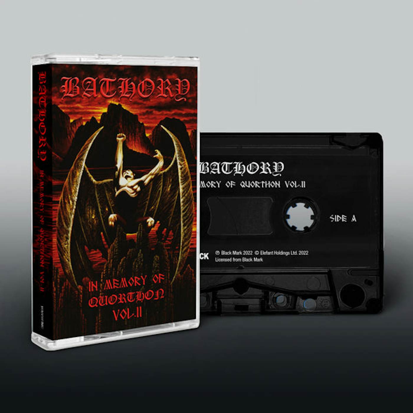Bathory Music Cassette - In Memory Of Quorthon Vol 2