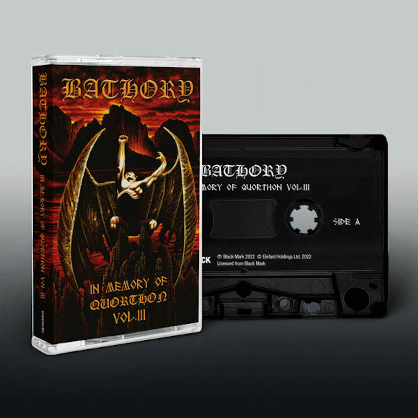 Bathory Music Cassette - In Memory Of Quorthon Vol 3