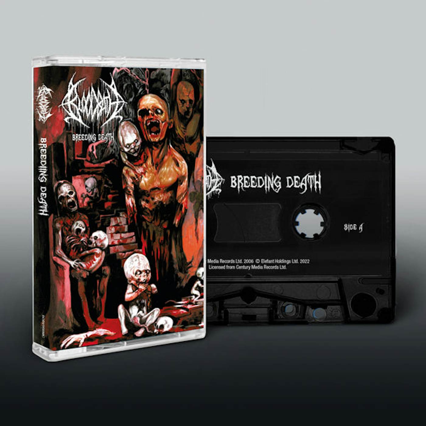 Bloodbath Music Cassette - Breeding Death Ep