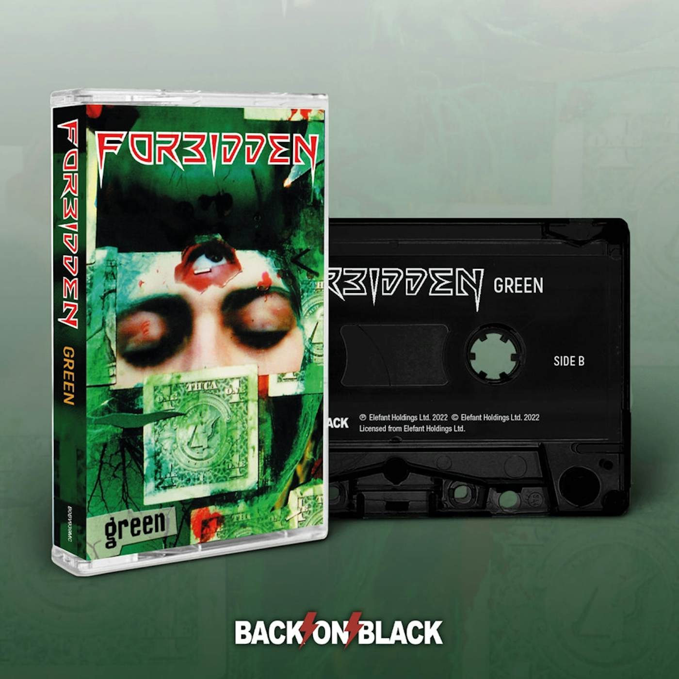 Forbidden Music Cassette - Green