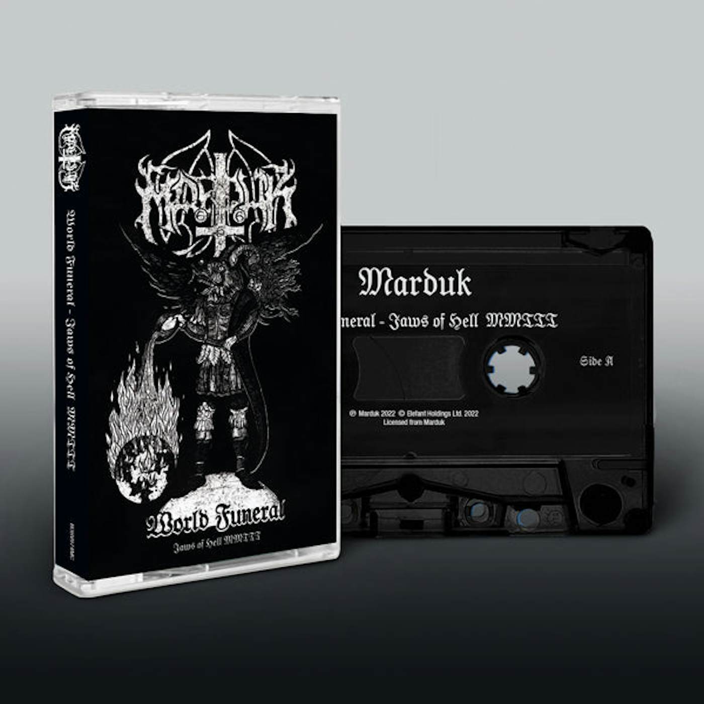Marduk Music Cassette - World Funeral Jaws Of Hell Mmiii