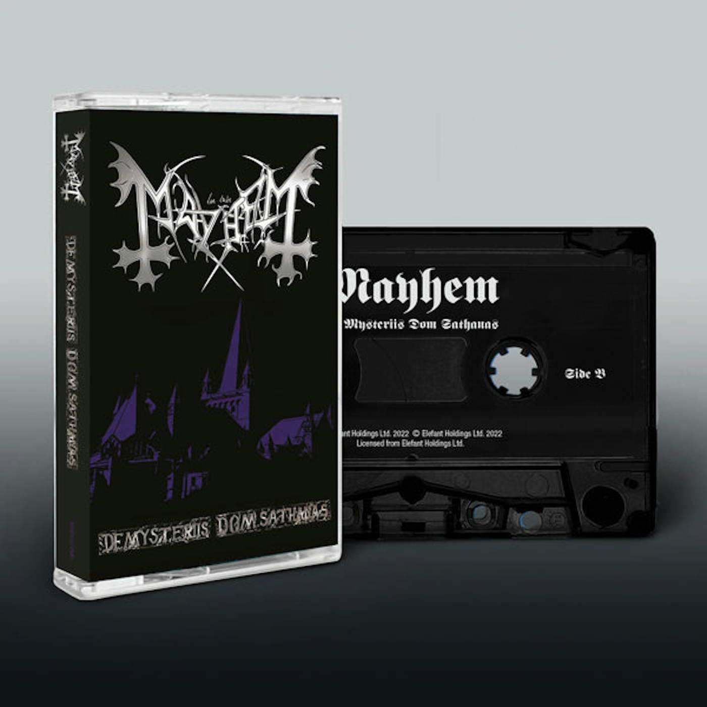 Mayhem Music Cassette - De Mysteries Dom Sathanas