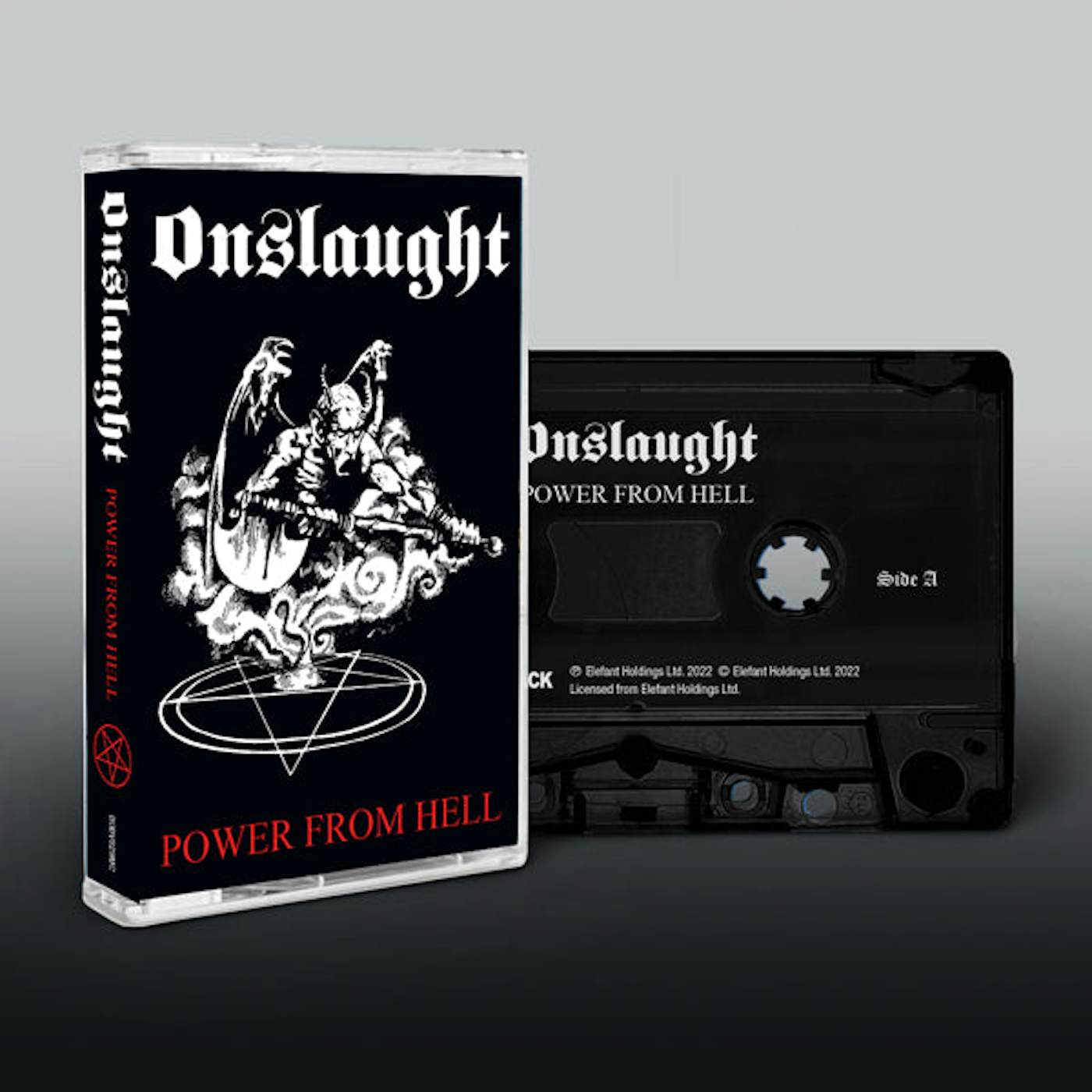 Onslaught Music Cassette - Power From Hell
