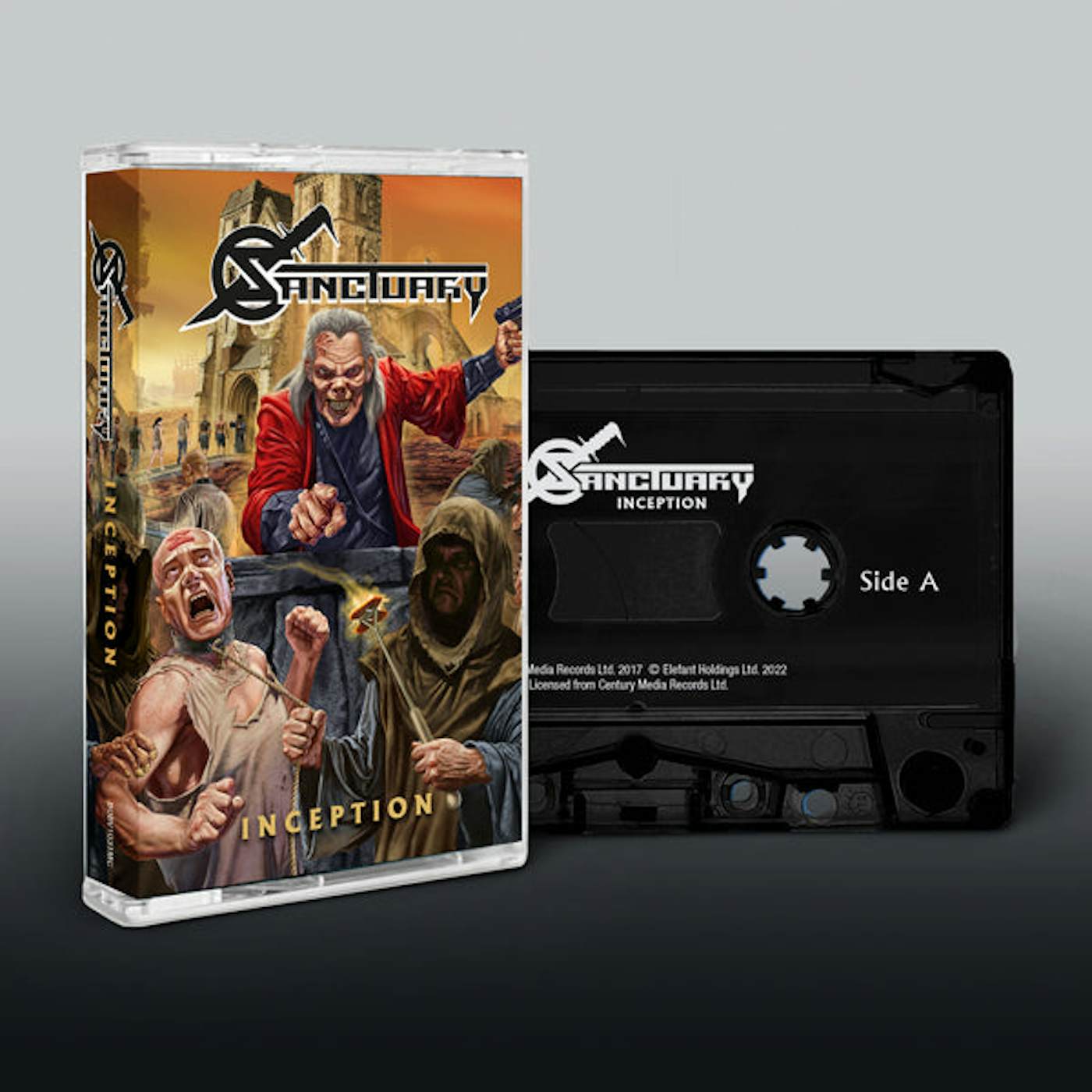 Sanctuary Music Cassette - Inception [1988 Demos]
