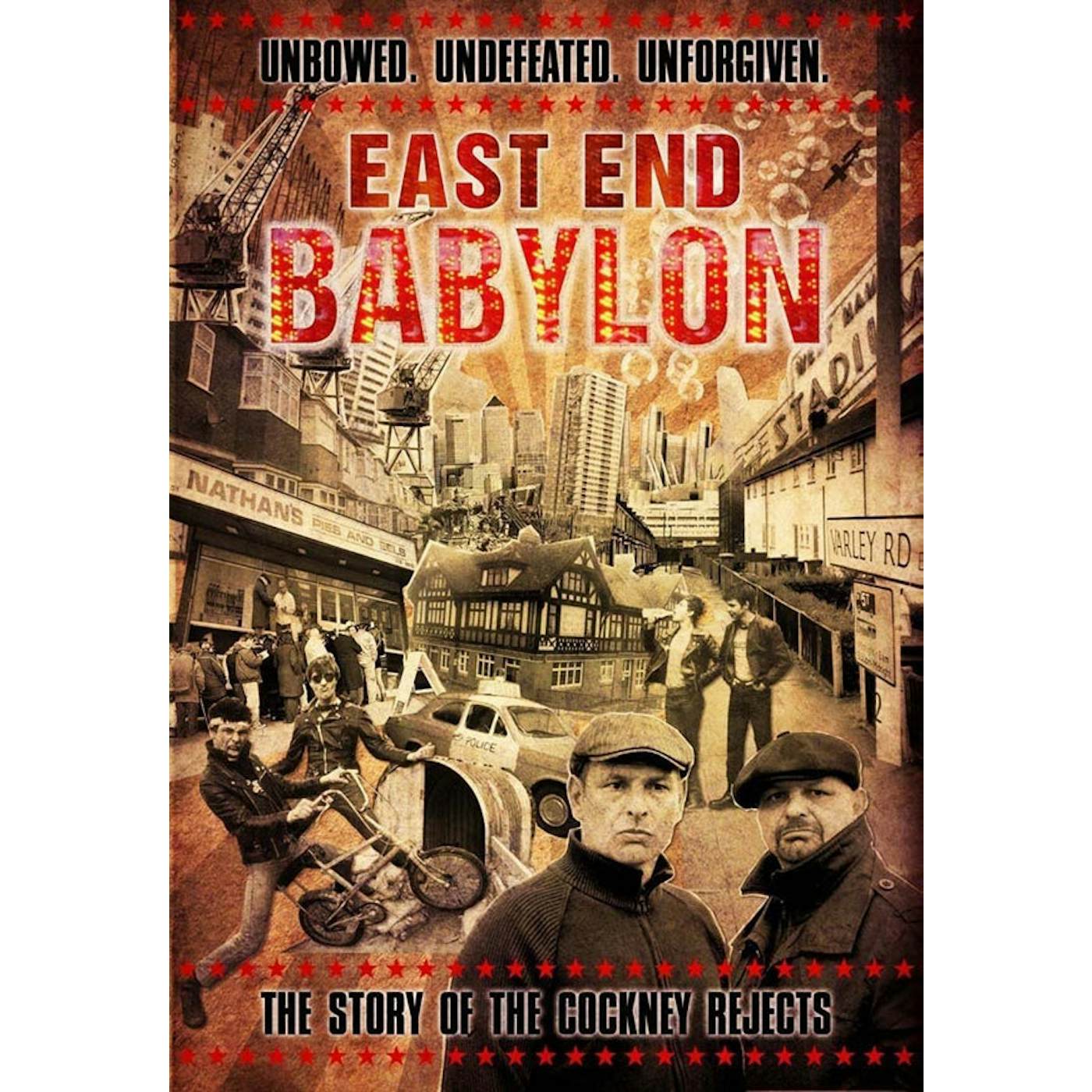 Cockney Rejects DVD - East End Babylon - The Story Of The Cockney Rejects