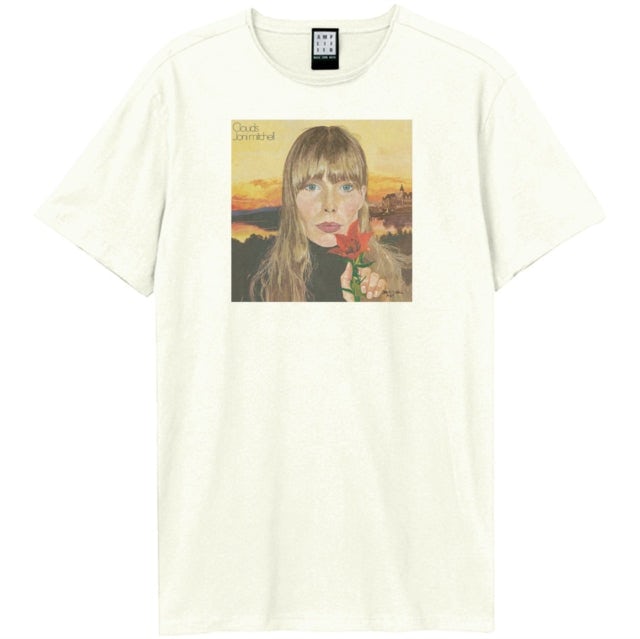Official Joni Mitchell 'Blue' Album Logo T-Shirt - Unisex Short Sleeve Tee