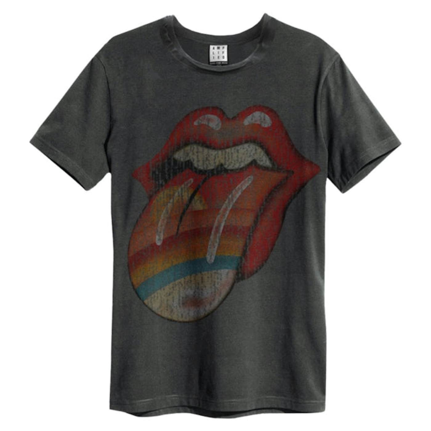 The Rolling StonesVintage T Shirt - Amplified Rainbow Tongue