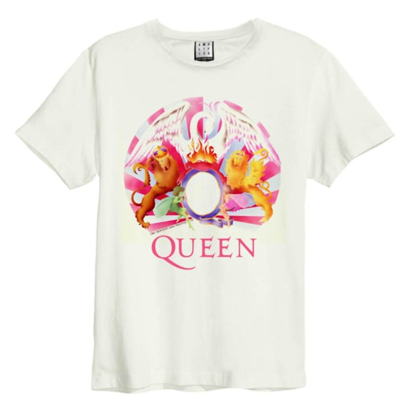 Queen Crest Vintage Amplified Tee - Queen