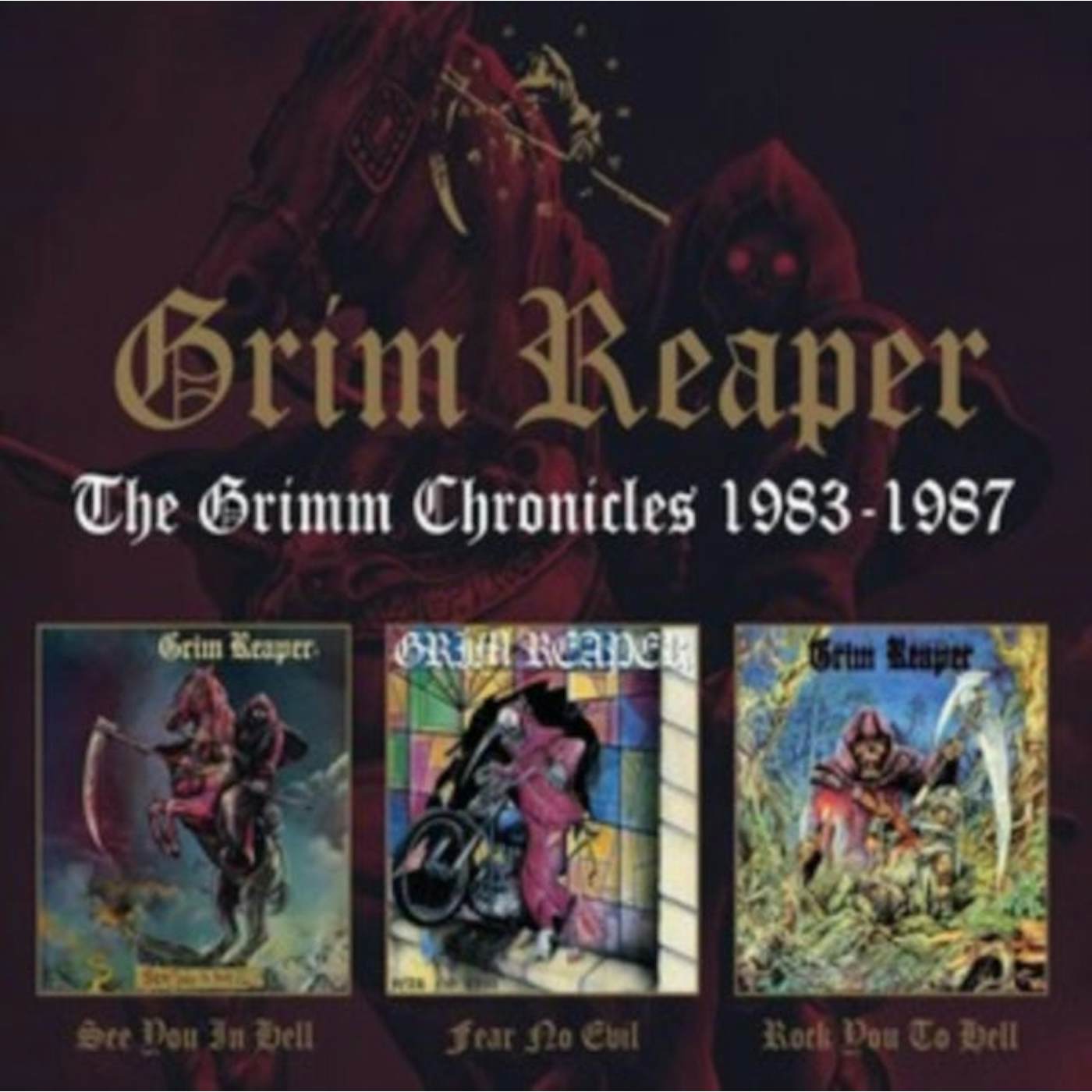 Grim Reaper CD - The Grimm Chronicles 1983-1987
