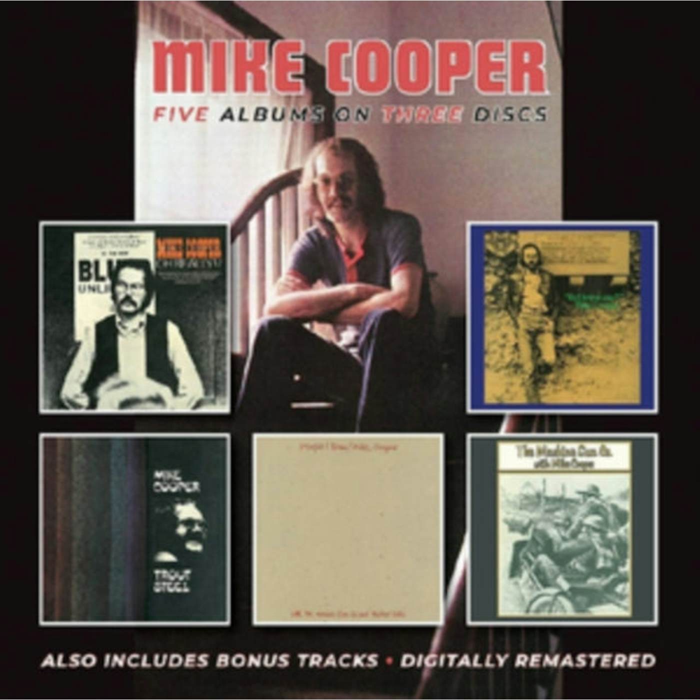 Mike Cooper CD - Oh Really?! / Do I Know You? / Trout Steel / Places I Know / The Machine Gun Co. With Mike Cooper