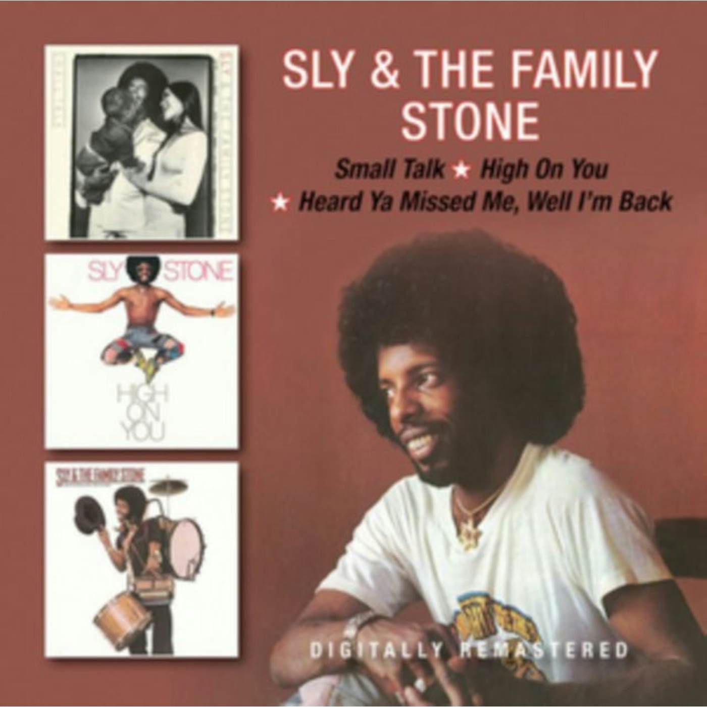 Sly & The Family Stone CD - Small Talk / High On You / Heard Ya Missed Me. Well I'M Back