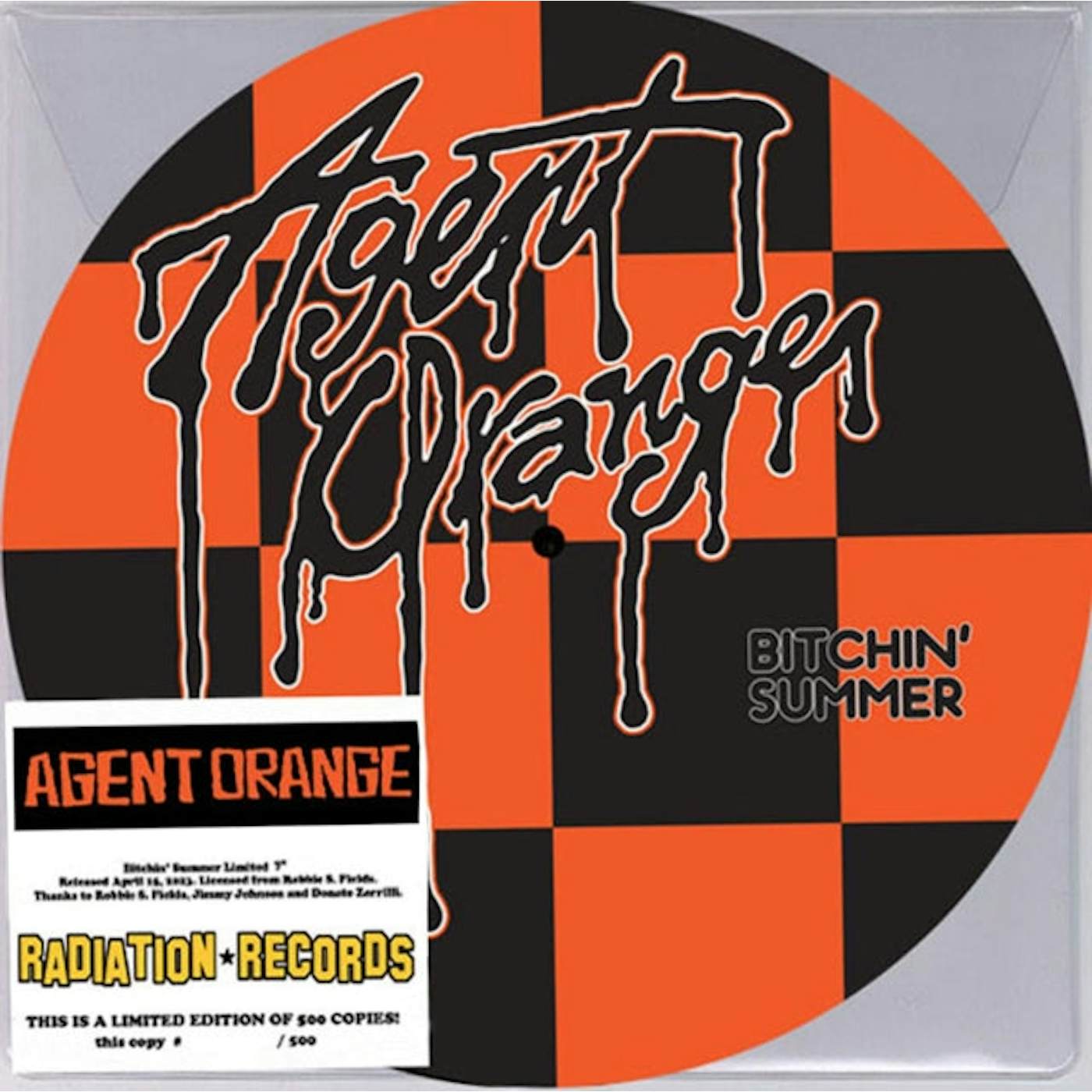 Agent Orange LP - Bitchin' Summer (Picture Disc) (Vinyl)