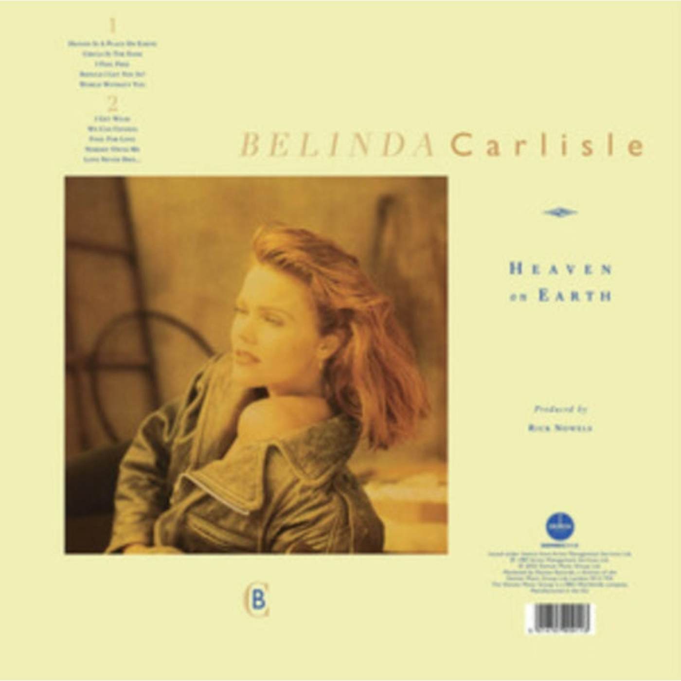  Belinda Carlisle LP - Heaven On Earth (Half-Speed Master Edition) (Vinyl)