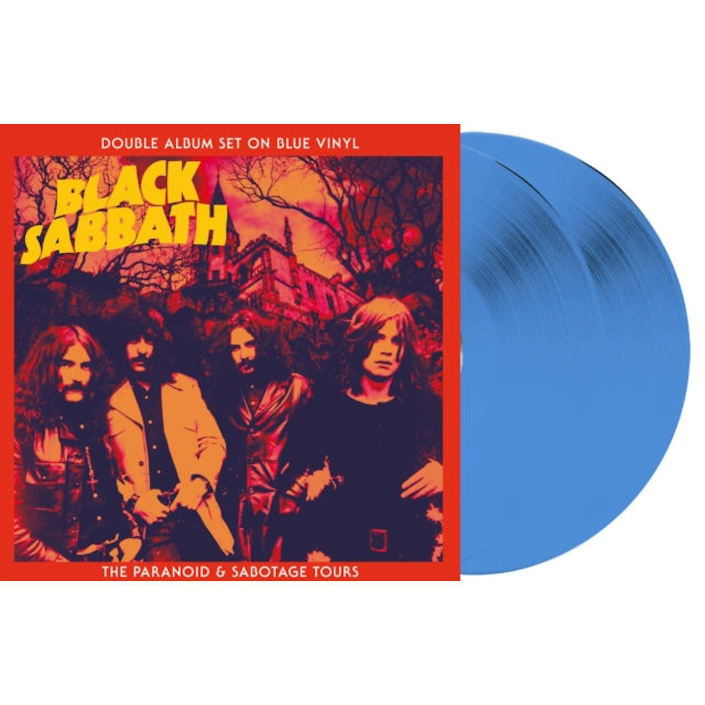 Black Sabbath LP - The Paranoid & Sabotage Tours (Coloured Vinyl)