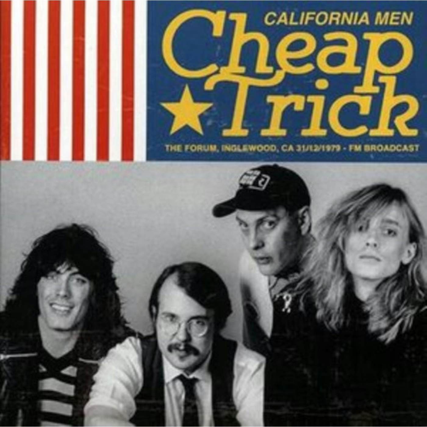 Cheap Trick LP - California Men 1979-12-31 - The Forum. Inglewood. Ca (Coloured Vinyl)