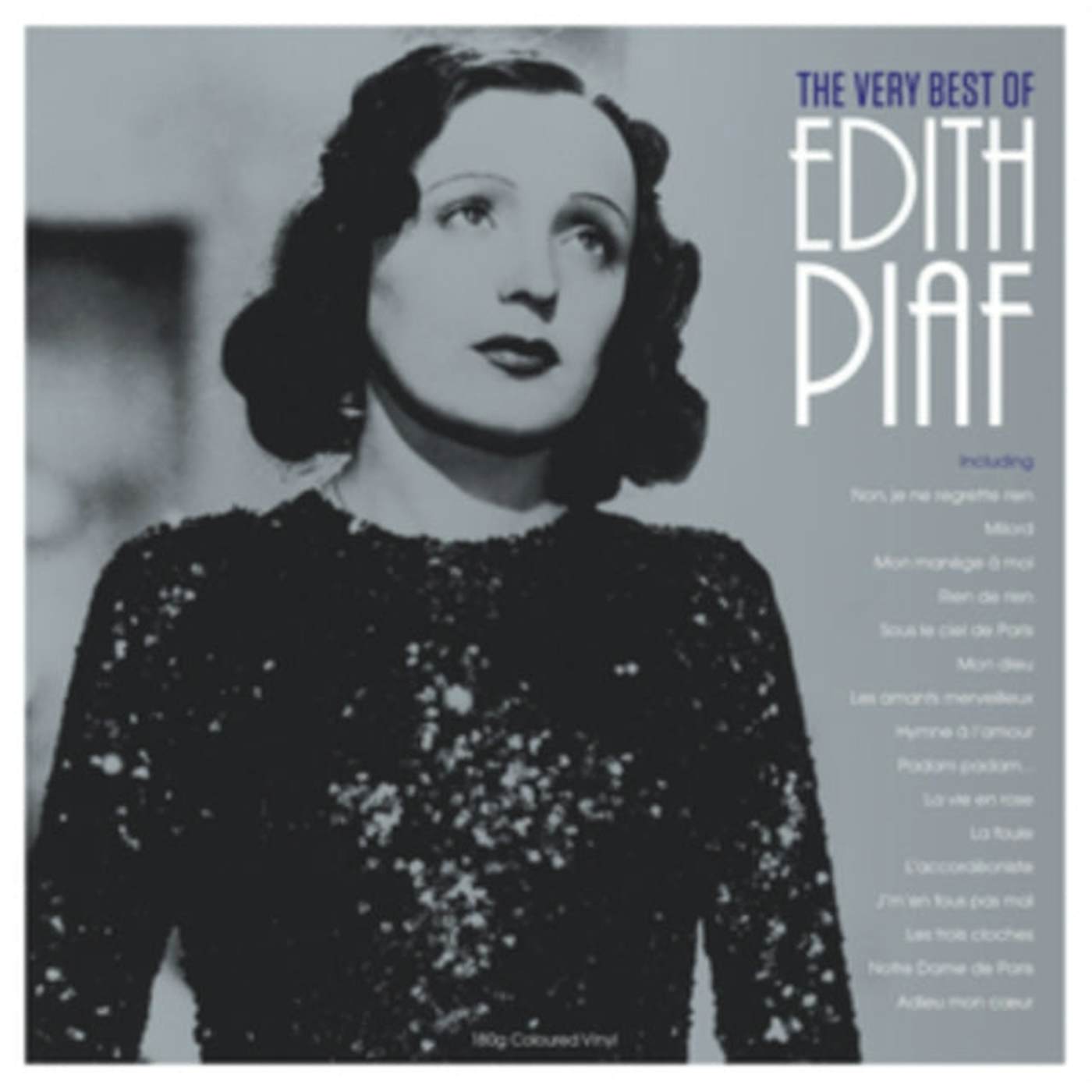 Édith Piaf LP - The Very Best Of (Clear Vinyl)