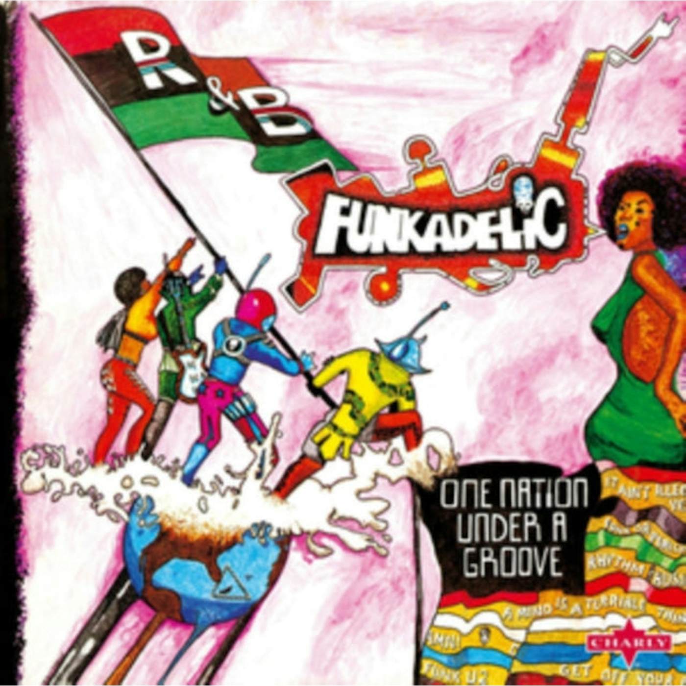 Funkadelic LP - One Nation Under A Groove (Red/Green Vinyl)