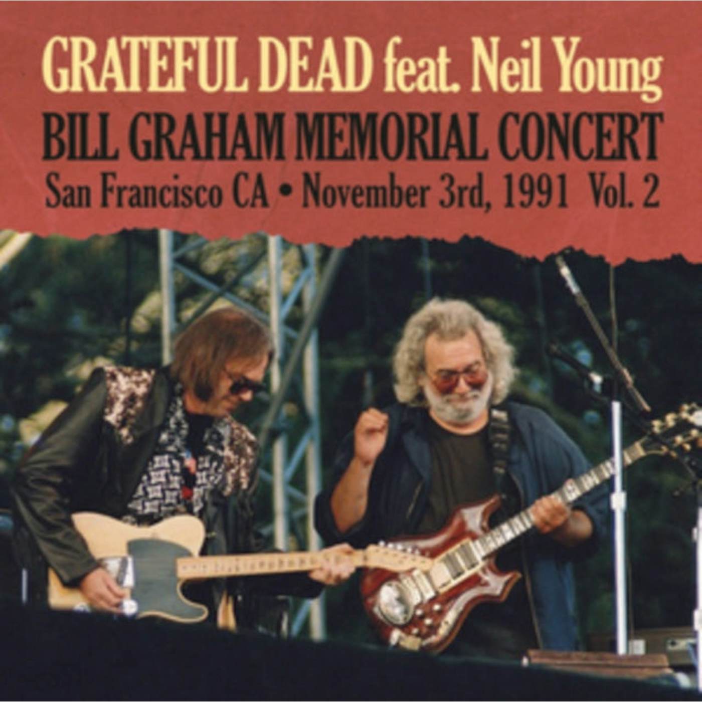 Grateful Dead LP - Bill Graham Memorial Vol. 2 (Feat. Neil Young) (Vinyl)