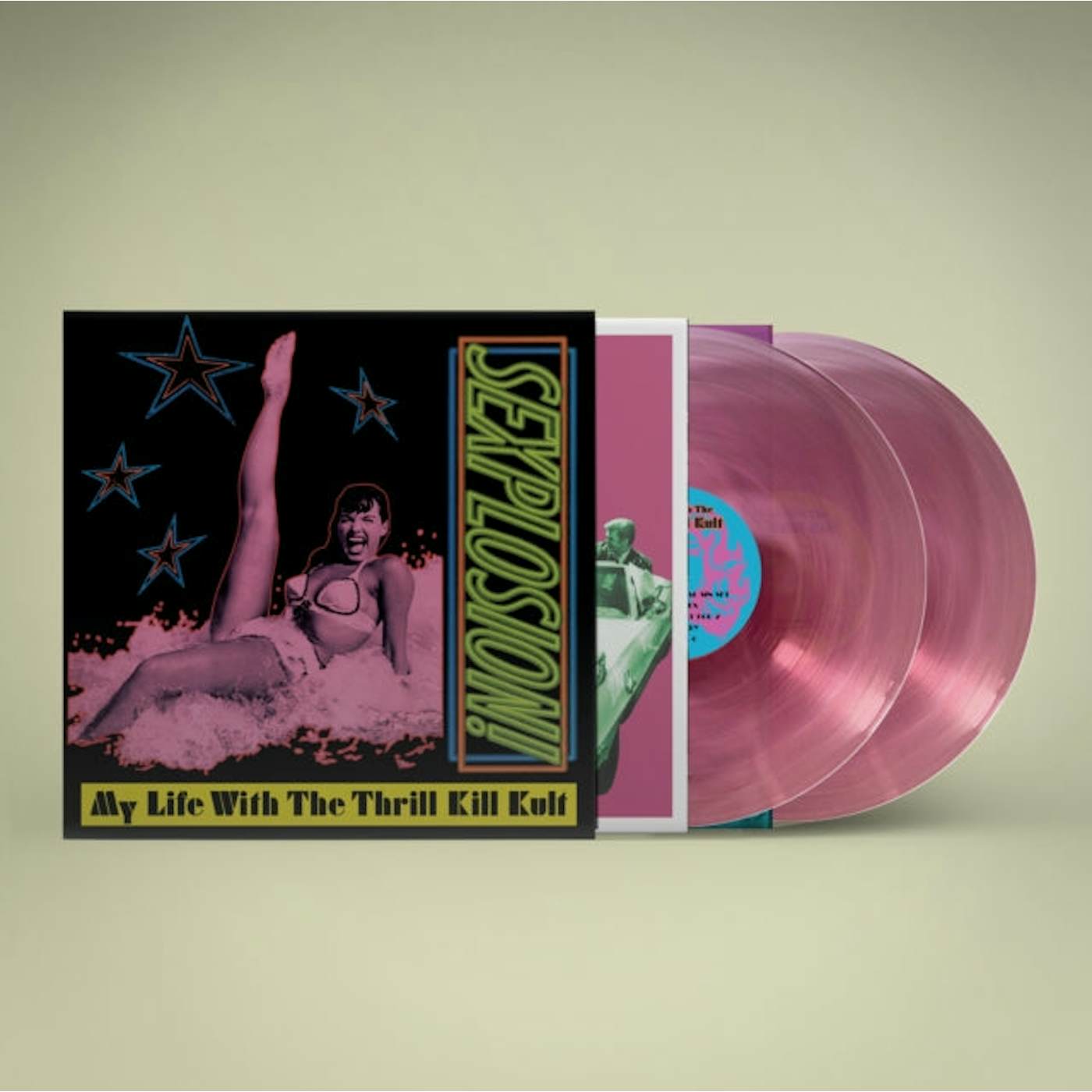 My Life With The Thrill Kill Kult LP - Sexplosion! (Pink Vinyl)
