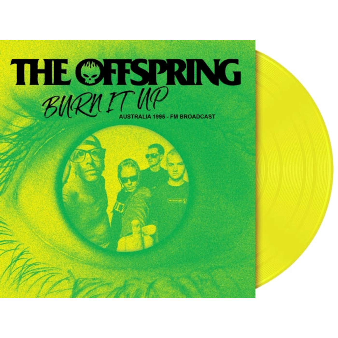 The Offspring LP - Burin It Up - Australia 1995 - Fm Broadcast (Yellow Vinyl)