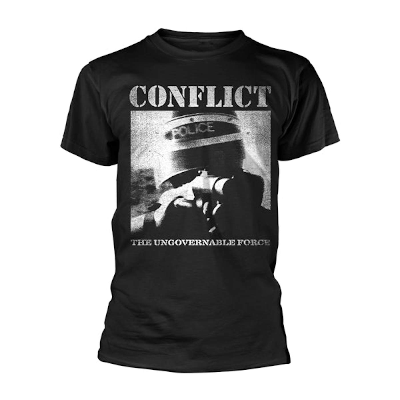 Conflict T Shirt - The Ungovernable Force (Black)