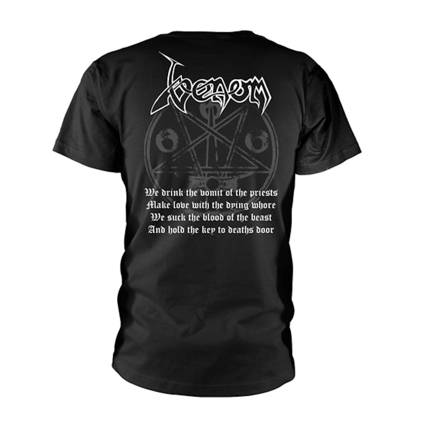 Venom T Shirt - Black Metal (White)
