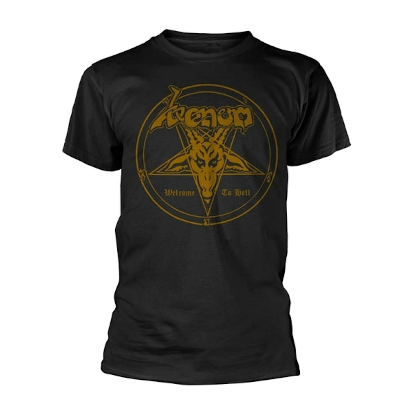  Venom T Shirt - Welcome To Hell (Gold)