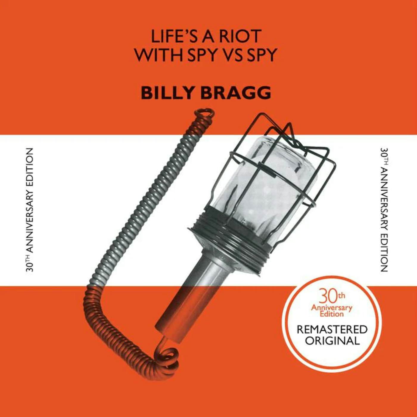 Billy Bragg LP - Lifes A Riot With Spy Vs. Spy (Vinyl)