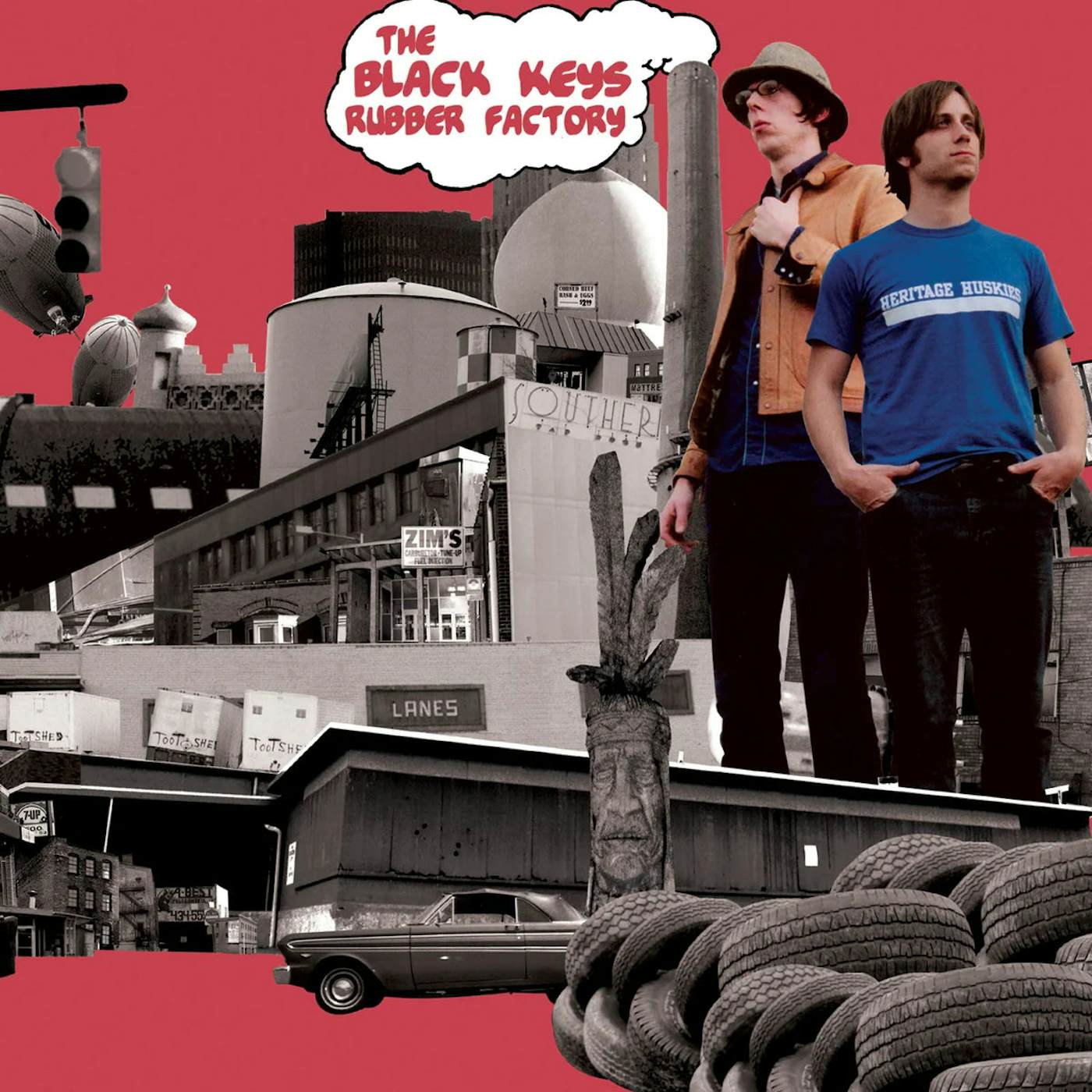 The Black Keys LP - Rubber Factory (Vinyl)