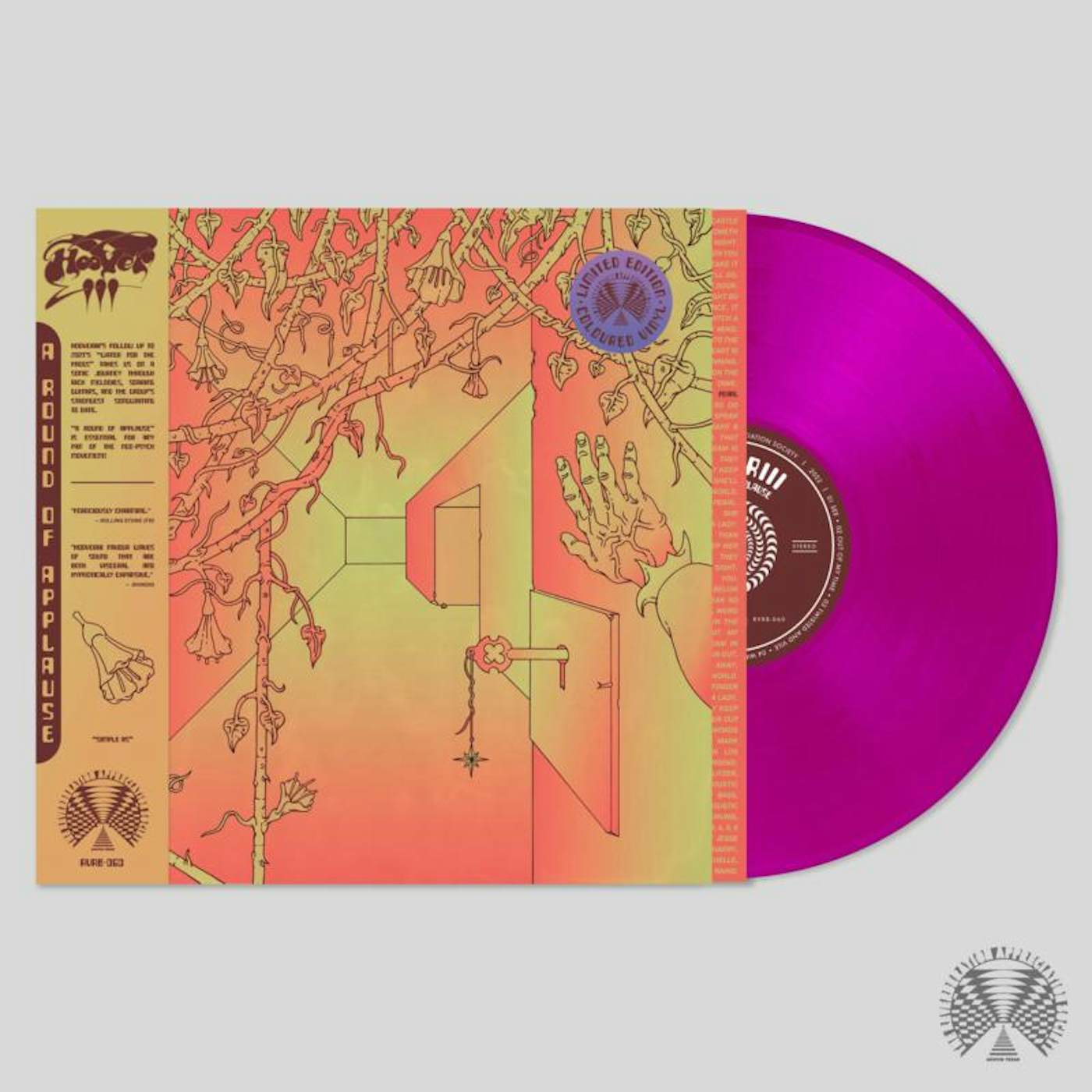 Hooveriii LP - A Round Of Applause (Neon Purp (Vinyl)