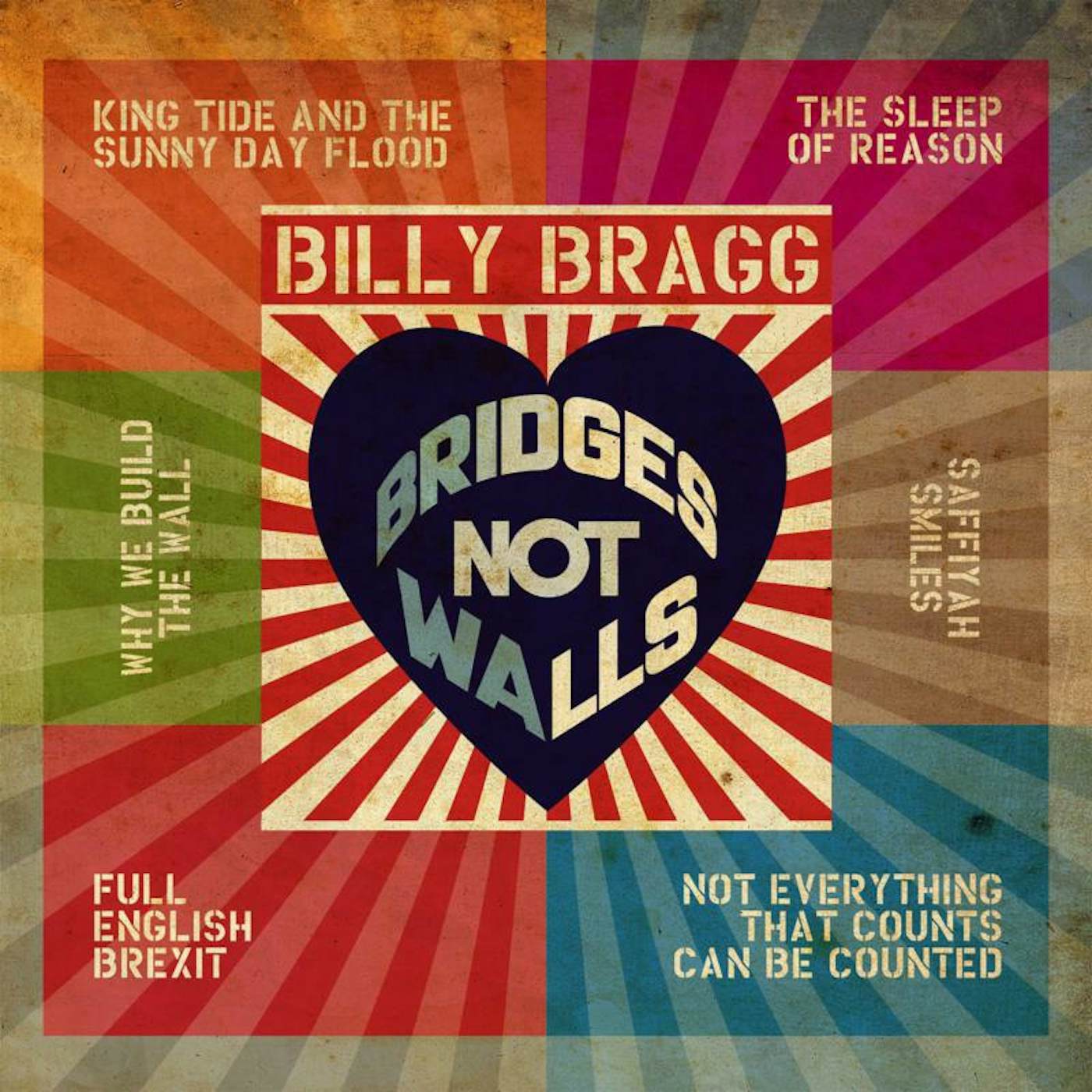 Billy Bragg  CD - Bridges Not Walls