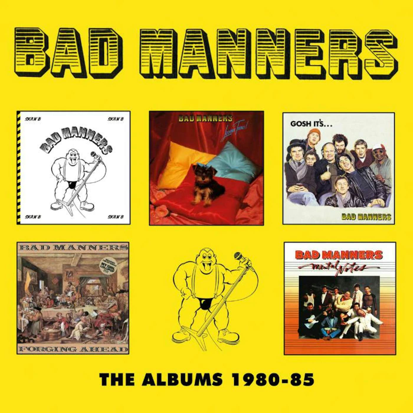 Bad Manners CD - Albums 1980-85 5CD Clamshell