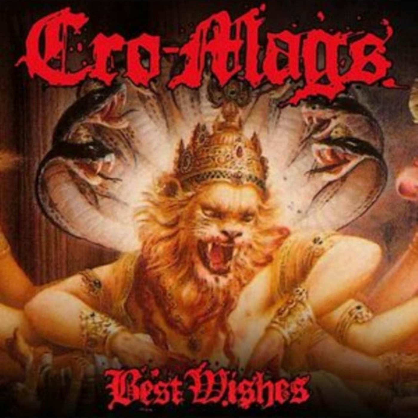 Cro-Mags LP - Best Wishes (Crystal Clear & M (Vinyl)