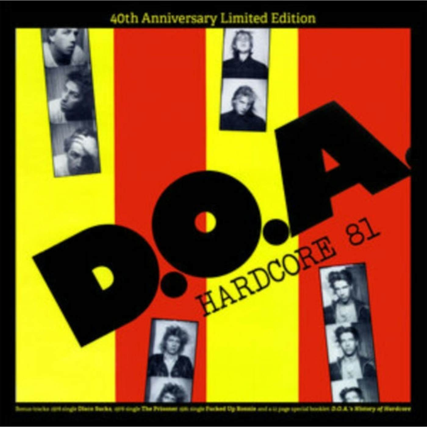 D.O.A. LP - Hardcore 81 (White Vinyl)