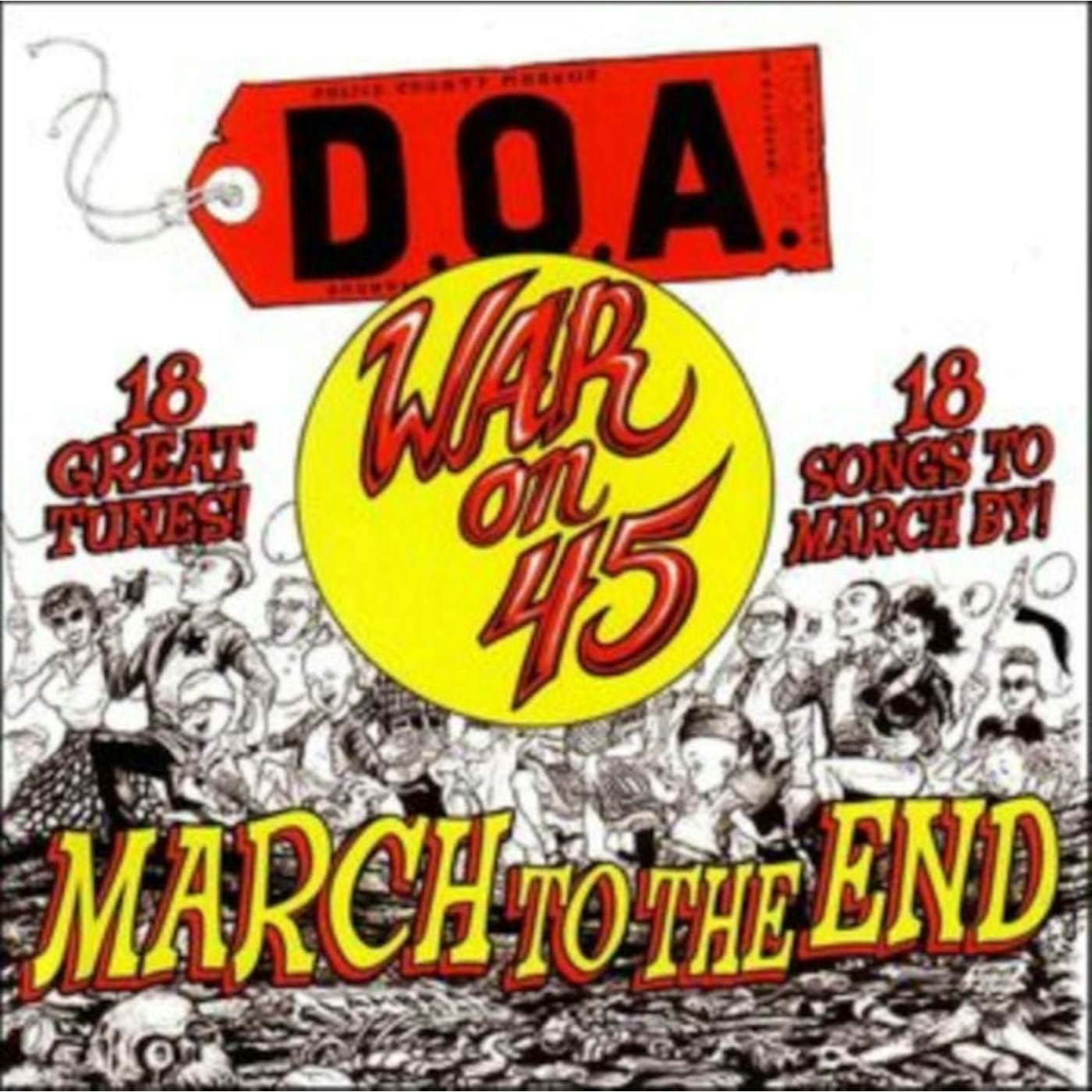 D.O.A. LP - War On 45 - 40Th Anniversary R (Vinyl)