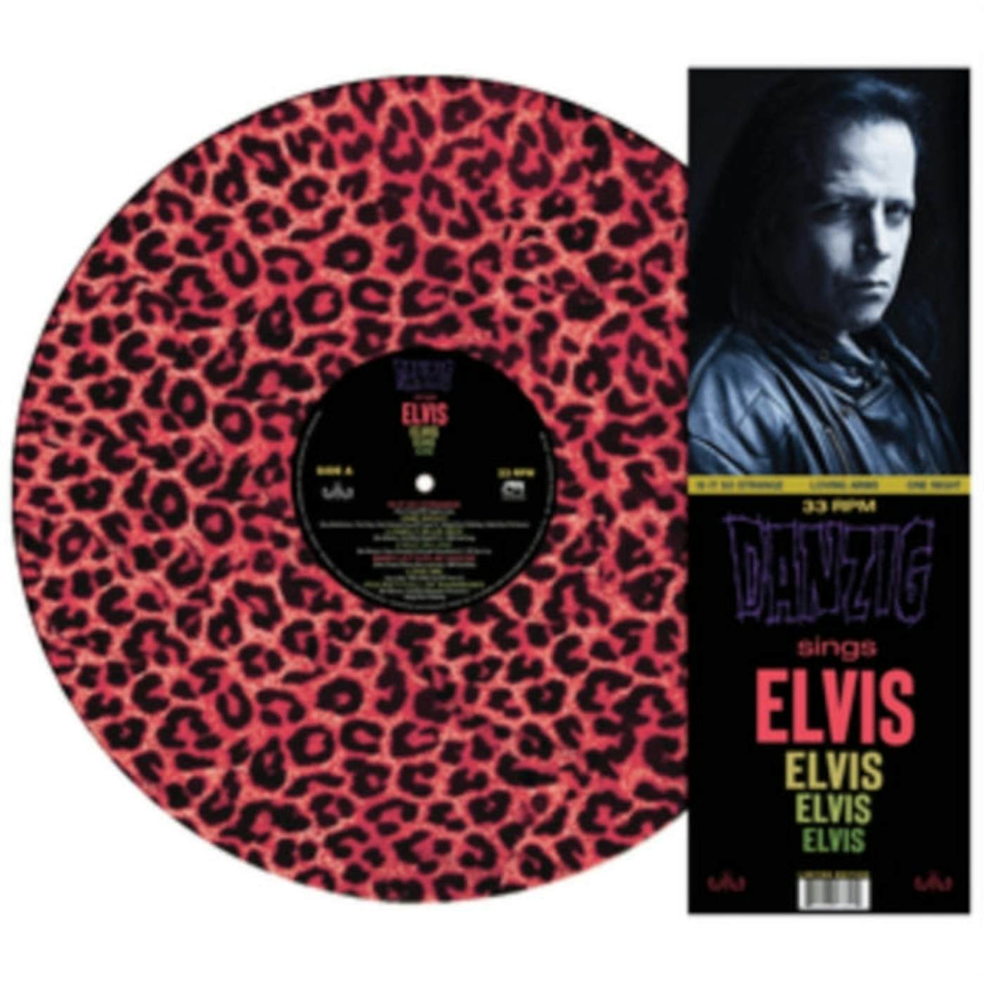 Danzig LP - Sings Elvis (Pink Leopard Print) (Vinyl)