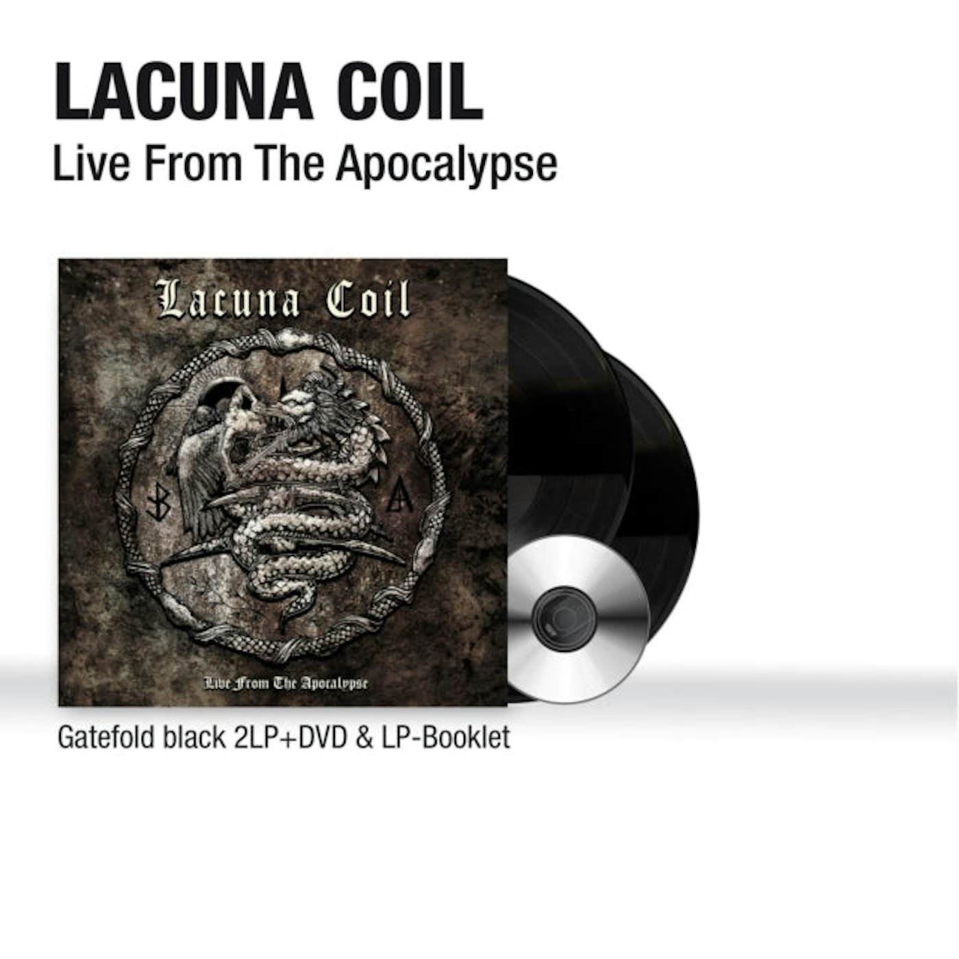 Lacuna Coil LP - Live From The Apocalypse (Vinyl)
