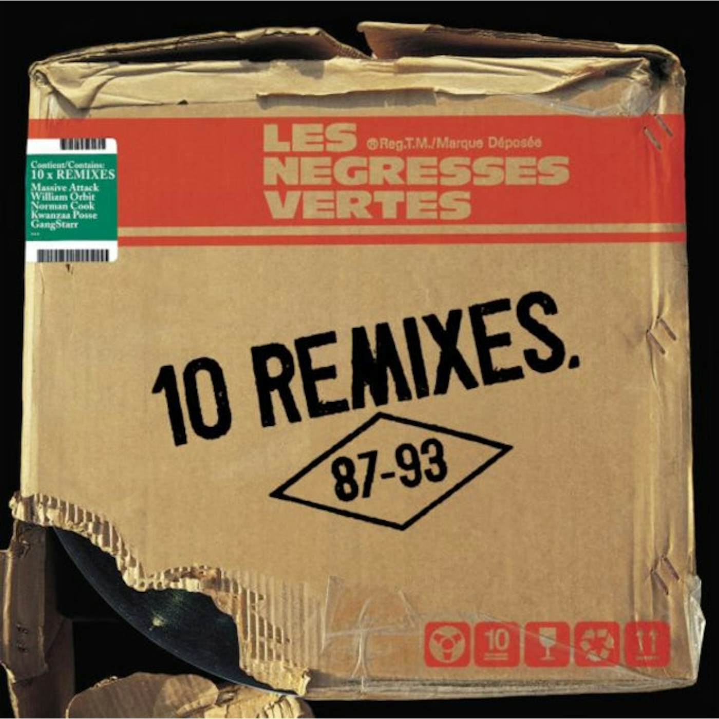 Les Négresses Vertes LP - 10 Remixes (Vinyl)