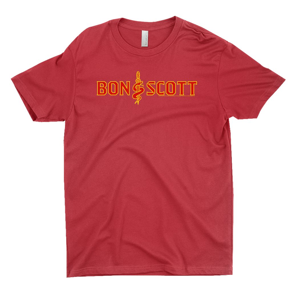 Bon Scott T-Shirt | Bon Dagger And Snake Bon Scott Shirt
