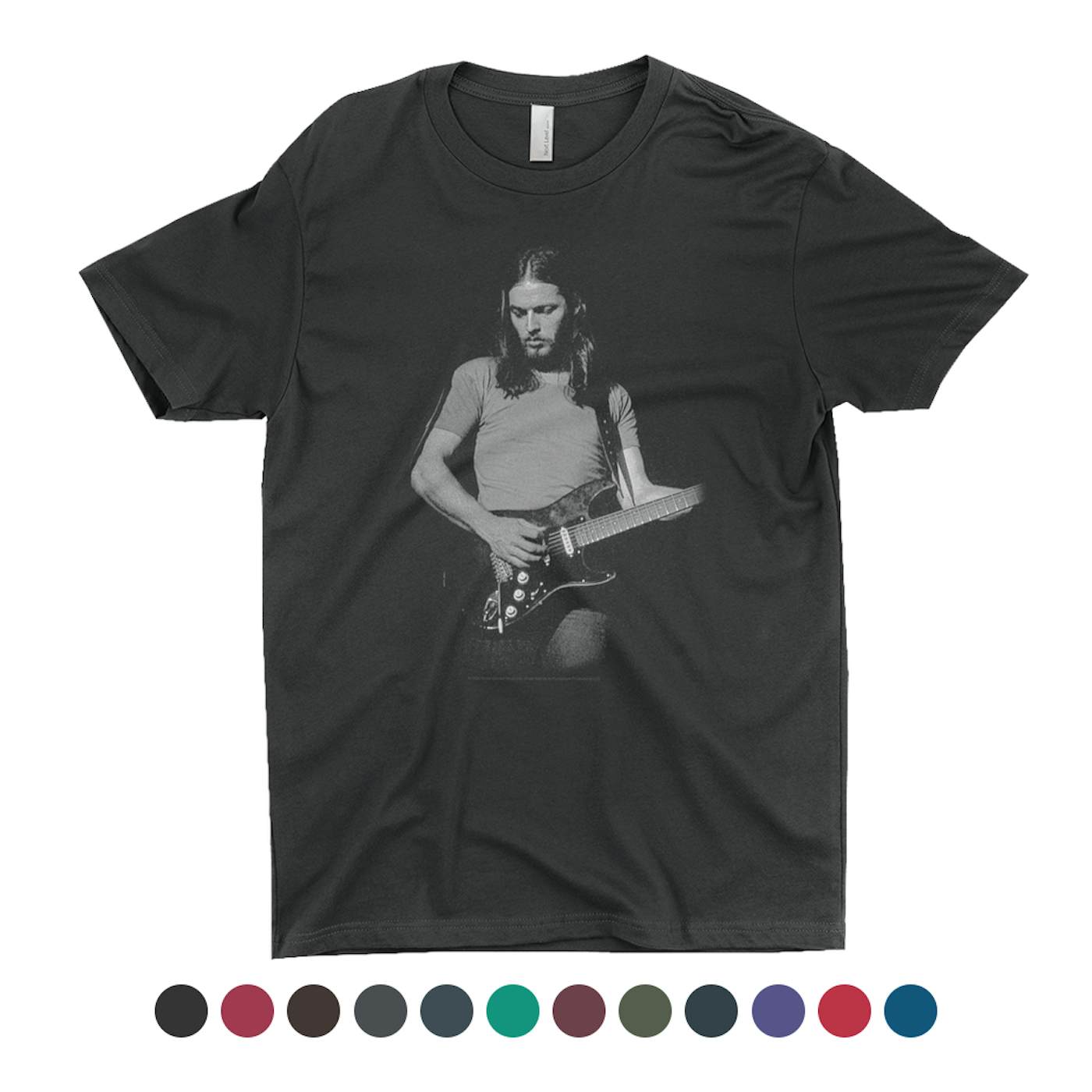 David Gilmour T-Shirt | The Early Years Playing Guitar David Gilmour Shirt