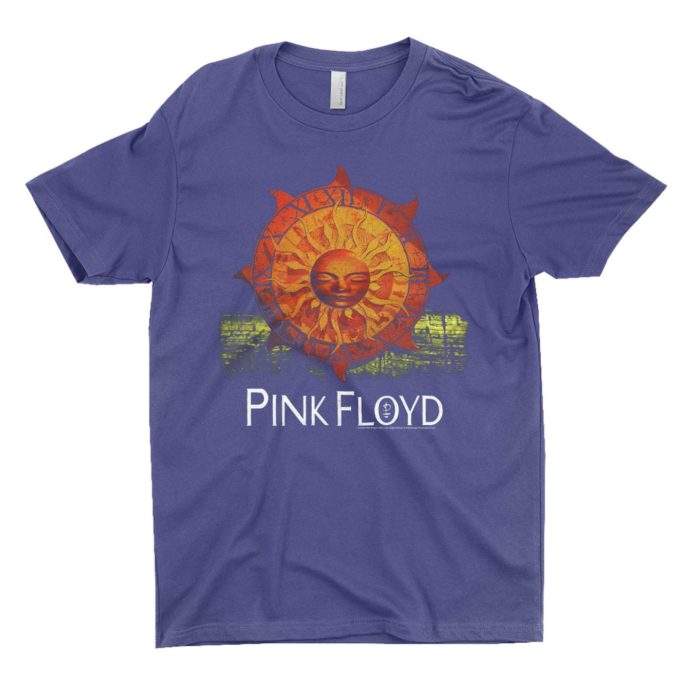 Pink Floyd T-Shirt | Sundial Brockum Design Distressed Pink Floyd